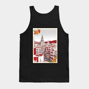 Spain vintage travel tourism 5 Tank Top